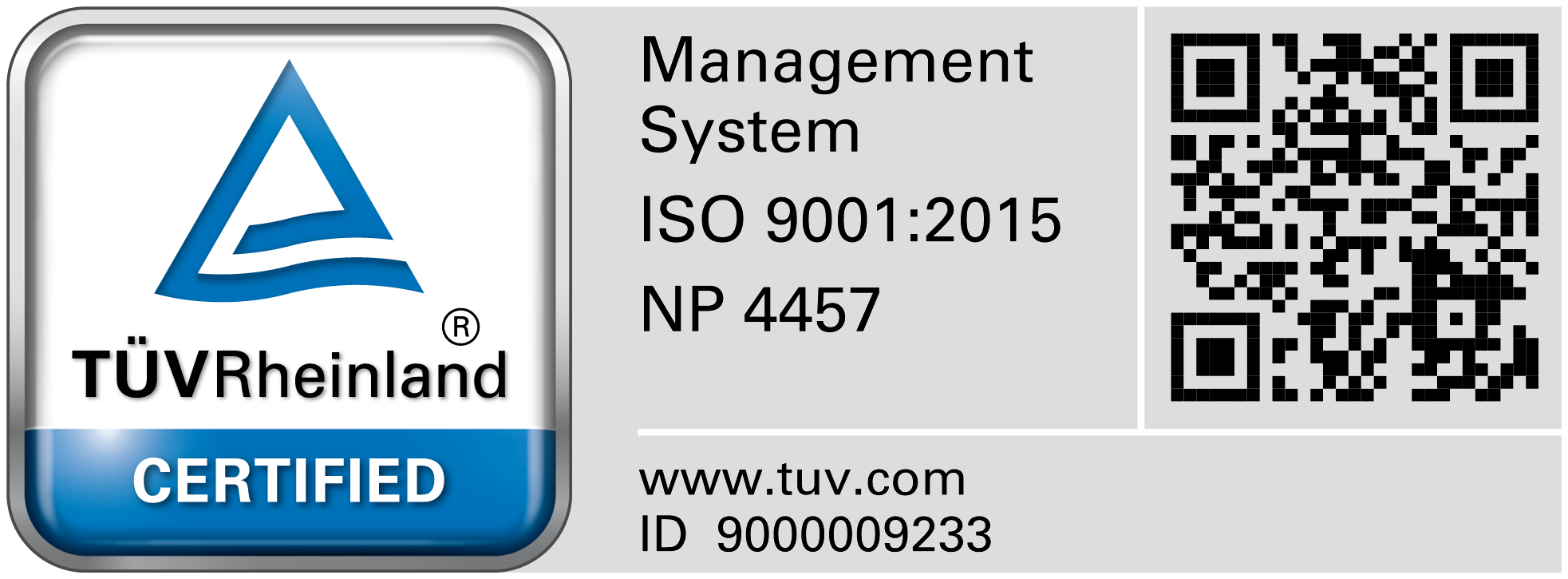 CertificateTUV